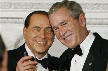 14 жовтня 2008, 9:18 Переглядів:   Сільвіо Берлусконі, Джордж Буш