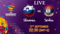 17 вересня 2017   17 вересня, Стамбул, СЛОВЕНІЯ - СЕРБІЯ фінал Чемпіонату Європи з баскетболу, пряма онлайн відео трансляція зі стадіону Сінан Ердем Будинок