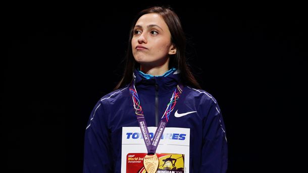 6 березня 2018, 16:51 Переглядів:   Марія Ласіцкене завоювала золото в стрибках у висоту на недавньому ЧС в якості нейтрального атлета
