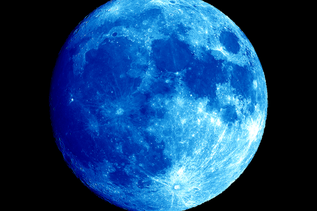У Росії 2 березня 2018 року можна буде спостерігати рідкісне астрономічне явище, яке отримало назву Блакитний Місяць