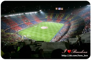 Стадіон Камп Ноу   - найбільший стадіон в Європі і один з десяти найбільш містких на планеті