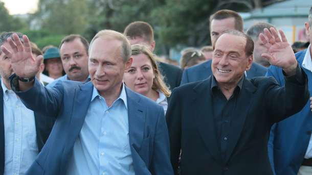 9 жовтня 2017, 00:20 Переглядів:   Володимир Путін і Сильвіо Берлусконі, vesti