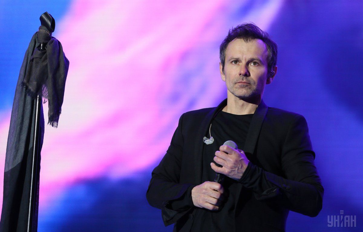 Співак і музикант Святослав Вакарчук виступив перед студентами Києво-Могилянської Академії