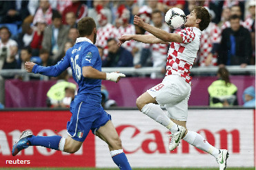 Гол збірної Хорватії в матчі з Італією:
